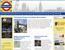 Tablet Screenshot of brasileirosemlondres.co.uk